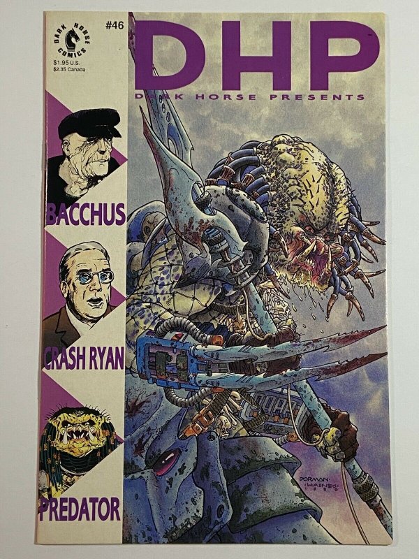 Dark Horse Presents #46 Dorman & Haines Cover Predator 1990 Dark Horse Comics