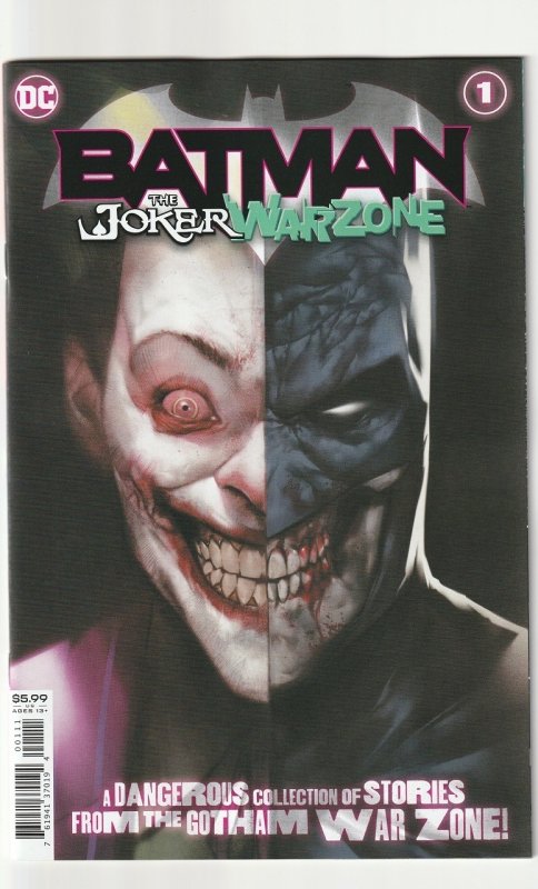 BATMAN THE JOKER WAR ZONE # 1A (2020) BEN OLIVER COVER - 1st APP HENCHMASTER