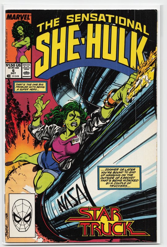 The Sensational She-Hulk #6 (1989) She-Hulk