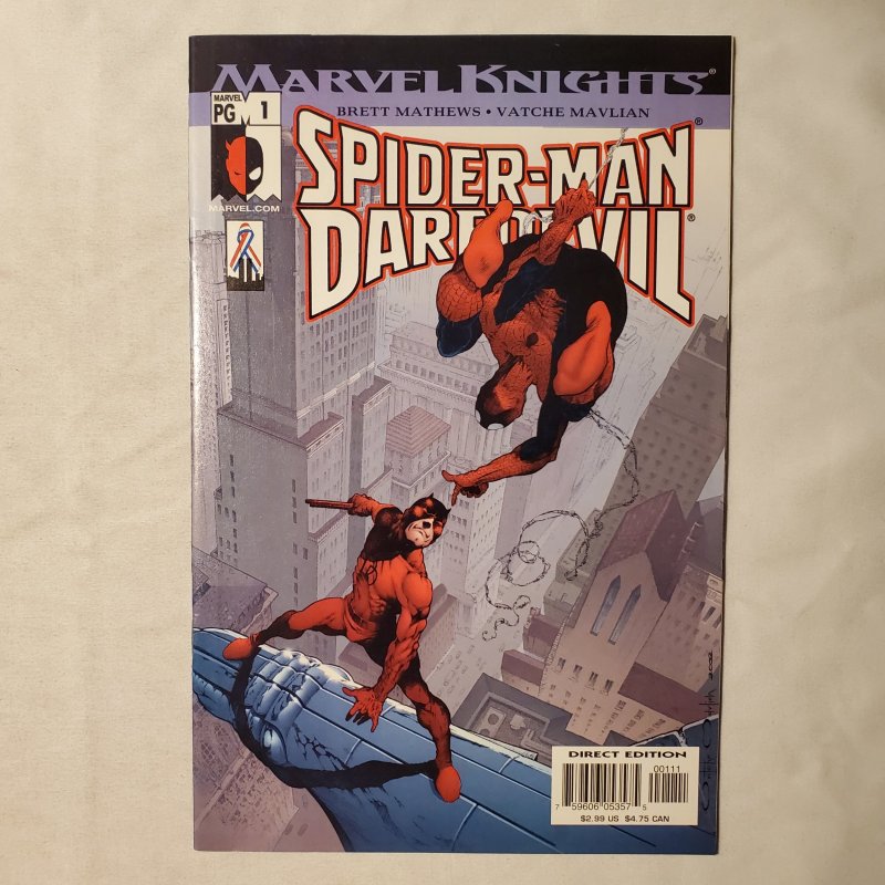 Spider-Man Daredevil 1 Very Fine/Near Mint