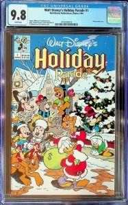 Walt Disney's Holiday Parade #1 (1990) - CGC 9.8 - Cert#4518180019
