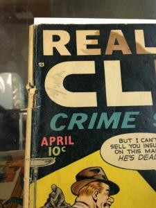 Real Clue Crime Stories  Vol.3 #2 GD/GD+ (Apr. 1948) Hillman