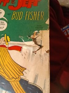 #26 Mutt and Jeff 1947 DC National Comics Cavalcade 19 All American 82 Advertise