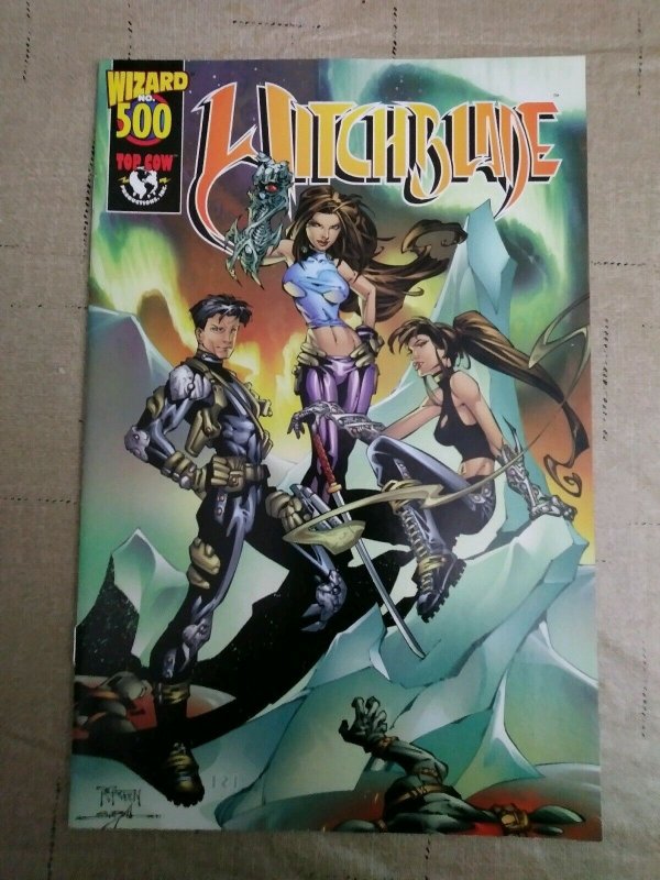 WITCHBLADE #500 1998 WIZARD MAGAZINE EXCLUSIVE MAIL AWAY COMIC W/ COA