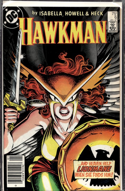 Hawkman #6 (1987) Hawkman