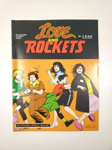 LOVE and ROCKETS No. 17 Fantagraphics 1st Printing 1986 Adult Comic Magazine