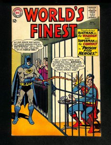World's Finest Comics #145 Prison For Heroes!