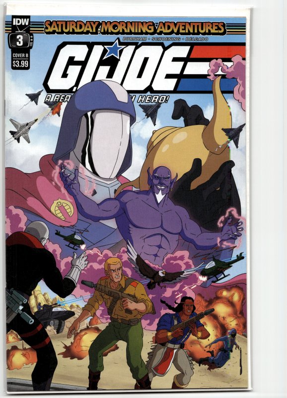 G.I. Joe: A Real American Hero: Saturday Morning Adventures #3 Cover B (2022)