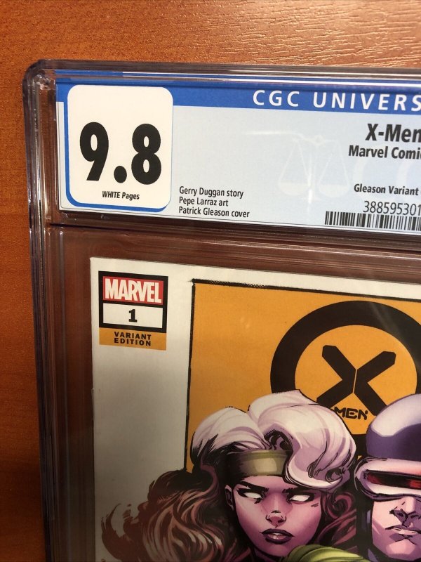 X-Men #1 (CGC 9.8) Gleason Variant Cover Census 15!