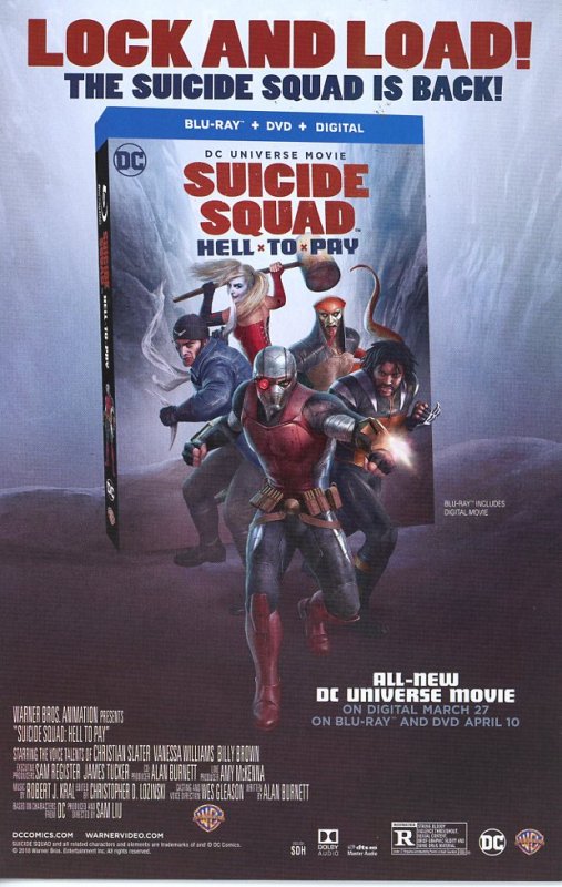 Suicide Squad 39  9.0 (our highest grade)  Sorrentino Variant!