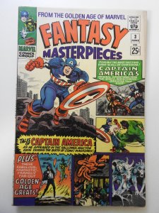 Fantasy Masterpieces #3 (1966) VG- Condition moisture wrinkle