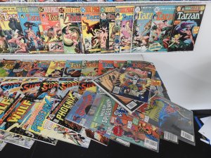 Huge Lot 180 Mostly Bronze Comics W/ Action Comics, G. I. Combat, +More! Avg FN!