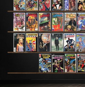 Huge Lot 150+ Comics with Daredevil, Suicide Squad, Laugh, The Shadow & More!