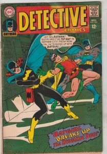 Detective Comics #369 (1967) Batgirl and Catwoman key! Elongated Man! FN- Wow