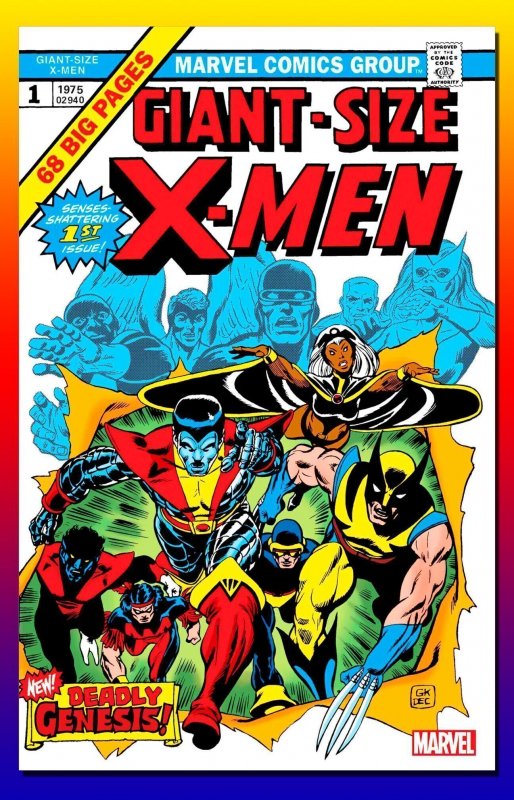 Giant-Size X-Men #1 1975 1st APP of Storm Colossus Nightcrawler New Team Reprint