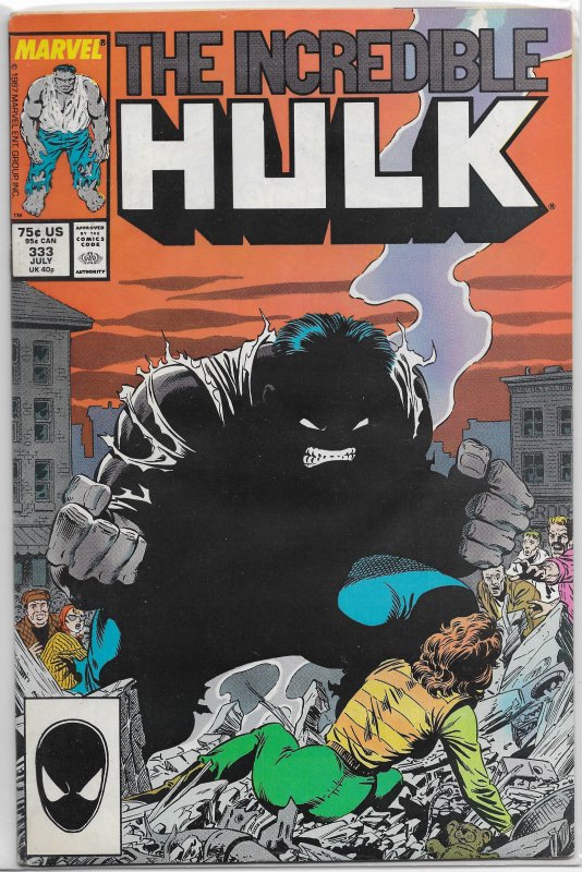 Incredible Hulk   vol. 1   #333 GD David/Mcfarlane