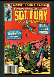 Sgt. Fury Lot of 5 (VG) Newsstand / 1980