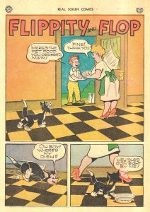 REAL SCREEN COMICS #6 (Jun1946) 5.0 VG/FN   52 riotous pgs of FOX & CROW & Co.!