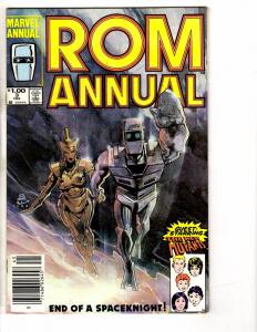 Lot Of 3 ROM Spaceknight Marvel Comic Books # 7 65 + Annual # 3 J234
