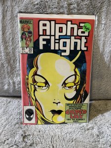 Alpha Flight #20 (1985) *key*