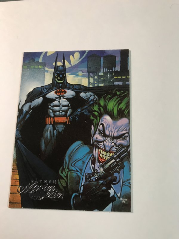 BATMAN MASTER SERIES promo card : DC Skybox 1996 NM/M; Joker