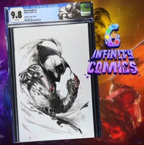 MOON KNIGHT #1 CGC 9.8 ? GABRIELE DELL'OTTO VIRGIN VARIANT CUSTOM LABEL