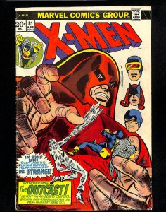 X-Men #81 Juggernaut! Outcast!