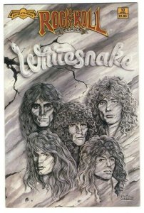 Rock N' Roll Comics #10 Whitesnake/Warrant (1st Print) - Revolutionary - 1990