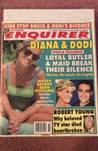 National Enquirer 8/11/1998 Diana&Dodi cover