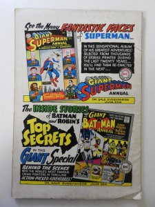 Secret Origins (1961) FR/GD Condition 3 in cumulative spine split