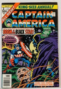 CAPTAIN AMERICA ANNUAL 3 FN 5.0 1ST APP THREKKER JACK KIRBY STORY & COVER