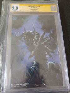 ​BATMAN WHO LAUGHS #1 CGC 9.8 SIGNATURE SERIES SIGNED BY CLAYTON CRAIN