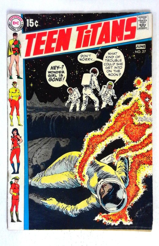 Teen Titans #27 Robin Nick Cardy DC Comics (1970) VG
