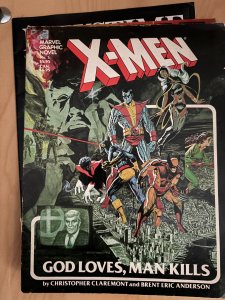 Marvel Graphic Novel #5 (1982) Professor X