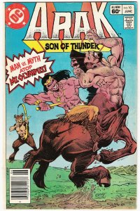 Arak Son of Thunder #10 (DC, 1982) FN-