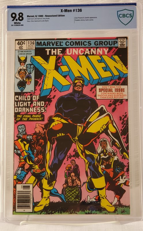 New CBCS Slab! X-Men #136 - CBCS 9.8 - Classic Dark Phoenix Saga