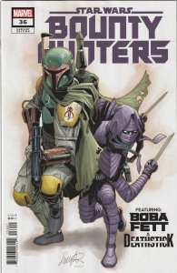 Star Wars: Bounty Hunters # 36 Boba Fett Variant Cover NM Marvel [Q5]