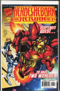 Heroes Reborn: The Return #3 Variant Edition (1997) Human Torch