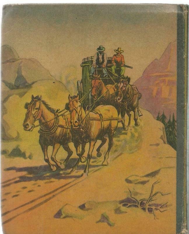 Shooting Sheriffs Wild West ORIGINAL Vintage 1936 Whitman Big Little Book  