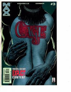 Lot Of 4 Cage Marvel Max Comic Books # 3 4 (2) 5 Defenders Daredevil Hulk RC15