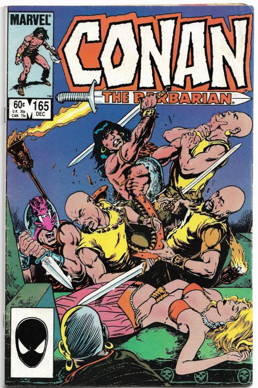 Conan the Barbarian #165 (1984) VG-F