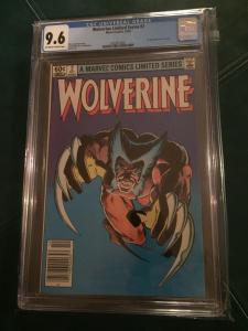 wolverine limited series 1-4 CGC all 9.6, Mint Cases