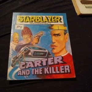 STARBLAZER Space fiction Adventure in Pictures #215 Carter and the killer 1988