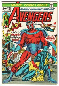 The Avengers #110 (1973) The Avengers Vs Magneto!