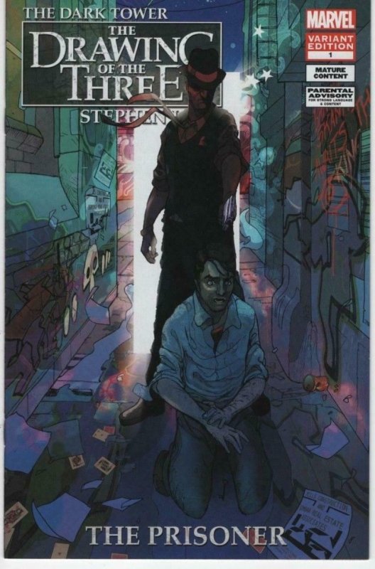 STEPHEN KING DARK TOWER PRISONER #1, VF/NM, Variant, 2014, Drawing of the Three