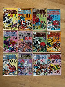 The Official Handbook of the Marvel Universe #1-12 (1983)