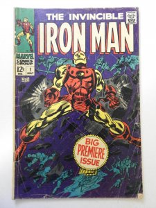 The Invincible Iron Man #1  GD+ Condition!