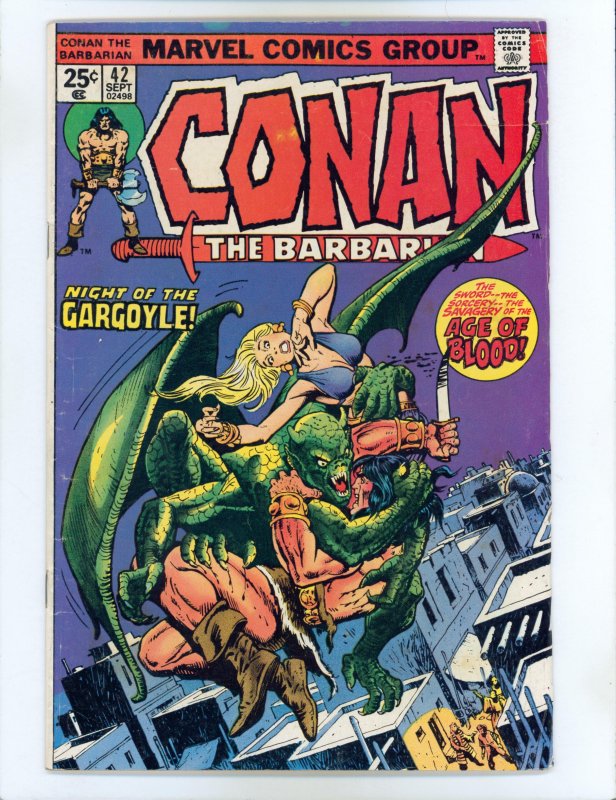 Conan the Barbarian #42 (1974) Scarce Mark Jewelers insert