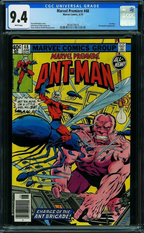 Marvel Premiere #48 (1979) CGC 9.4 NM