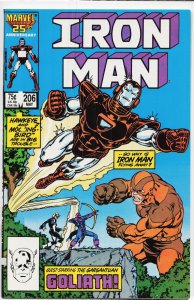 Iron Man #206 (1986) Iron Man